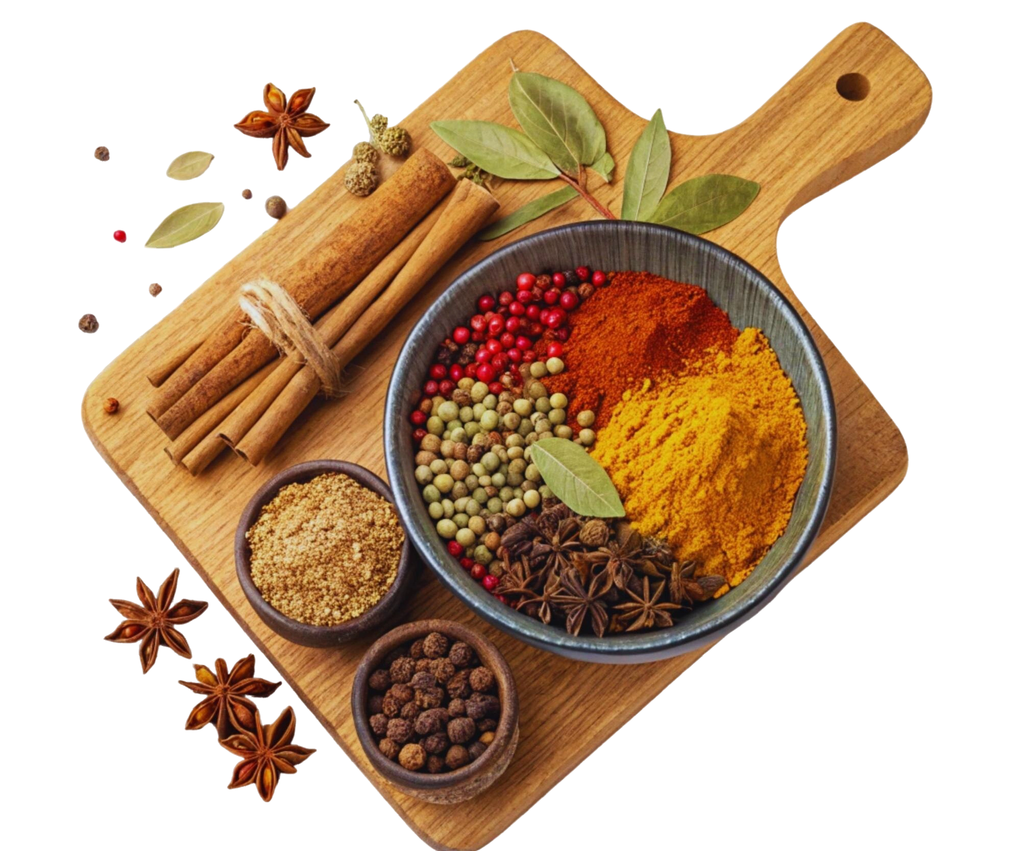 Spices and herbs collection